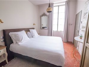 Chambre double dans gîte dans l'Hérault 